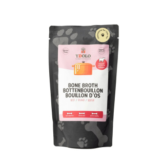 YDOLO Bone Broth Beef - bulion kolagenowy z kości wołowych dla psów i kotów 230 ml