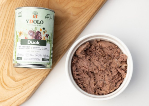 YDOLO Duck - kaczka - mokra karma dla psa400g YDOLO Duck - kaczka - mokra karma dla psa400g
