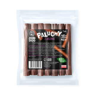 john Dog Przysmak dla psa paluch z jelenia John Dog – 7 szt.