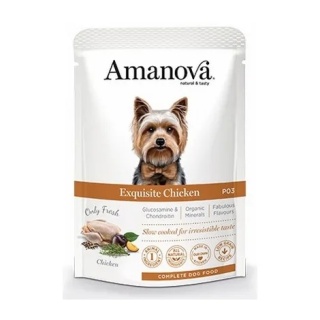 AMANOVA DOG 300G ADULT EXQUISITE CHICKEN P03