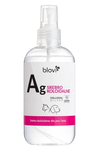 Blovi Colloidal Silver 250ml - koloidalne srebro dla psa i kota
