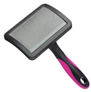 Blovi Large Soft Slicker - miękka szczotka pudlówka dla psa i kota, duża
