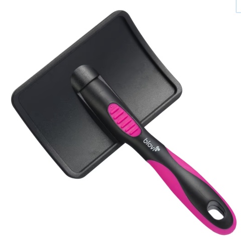 Blovi Large Soft Slicker - miękka szczotka pudlówka dla psa i kota, duża Blovi Large Soft Slicker - miękka szczotka pudlówka dla psa i kota, duża