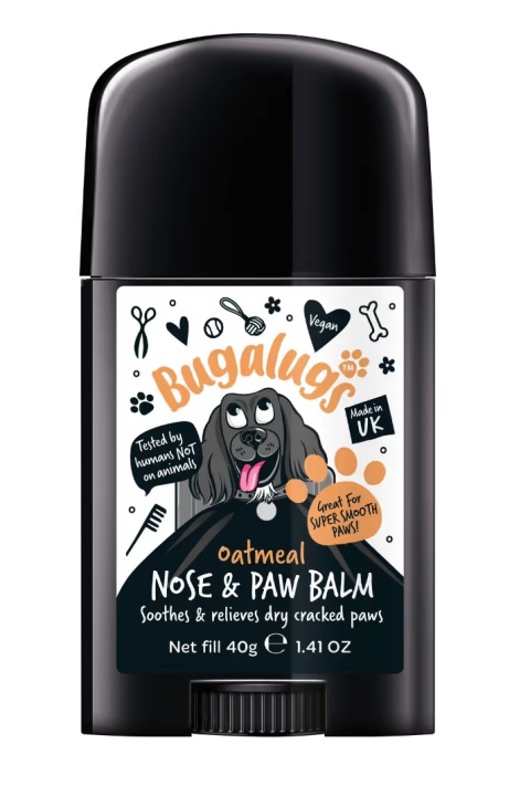 Bugalugs Nose & Paw Balm Stick 40g - wegański balsam do łap i nosa psa, w sztyfcie Bugalugs Nose & Paw Balm Stick 40g - wegański balsam do łap i nosa psa, w sztyfcie