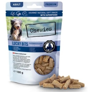 CHEWIES LUCKY BITS ADULT OKOŃ KURCZAK 100G
