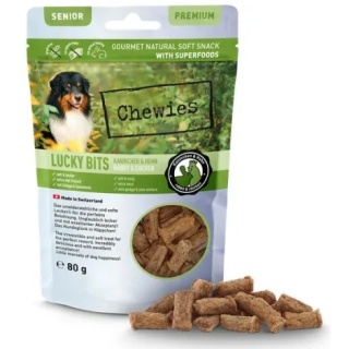 CHEWIES LUCKY BITS SENIOR KRÓLIK KURCZAK 80G