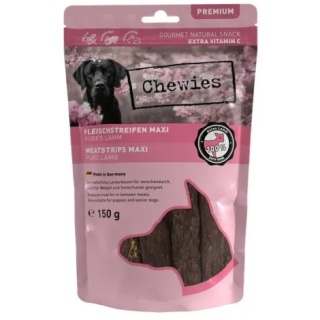CHEWIES MEAT STRIPS MAXI 150G JAGNIĘCINA