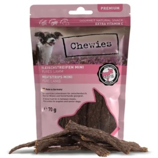 CHEWIES MEAT STRIPS MINI 70G JAGNIĘCINA
