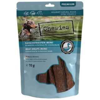 CHEWIES MEAT STRIPS MINI 70G KACZKA