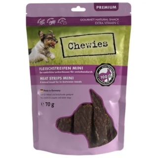 CHEWIES MEAT STRIPS MINI 70G KANGUR