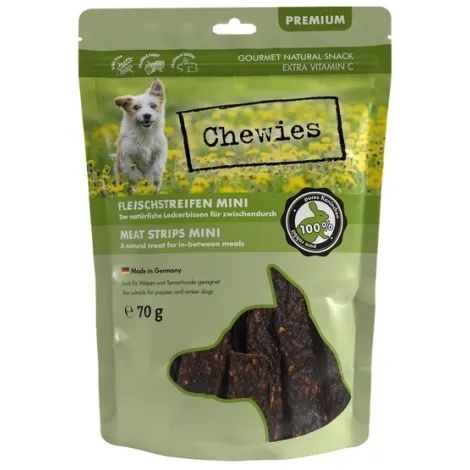 CHEWIES MEAT STRIPS MINI 70G KRÓLIK CHEWIES MEAT STRIPS MINI 70G KRÓLIK