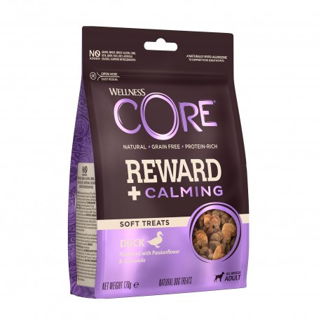 CORE Reward+ Calming, przysmak, dla psów dorosłych, kaczka, 170g CORE Reward+ Calming, przysmak, dla psów dorosłych, kaczka, 170g