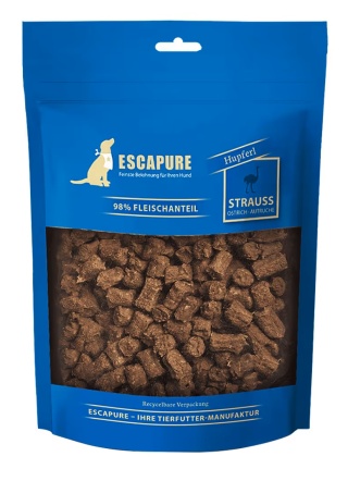 Escapure Hupferl Strauss 150g - naturalne przysmaki dla psa z mięsa strusia