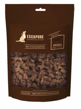 Escapure Hupferl Pferd 150g - mięsne przysmaki dla psa, konina