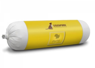 Escapure Pute Wurst - karma mokra dla psa, baton mięsny, indyk - 400g