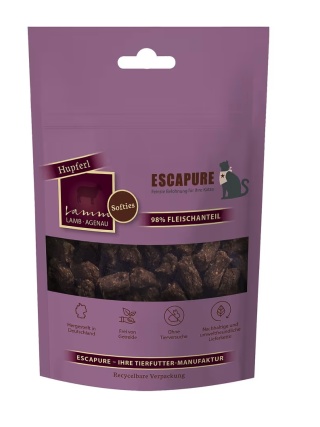Escapure Hupferl Softies Lamm 80g - mięsne przysmaki dla kota, jagnięcina