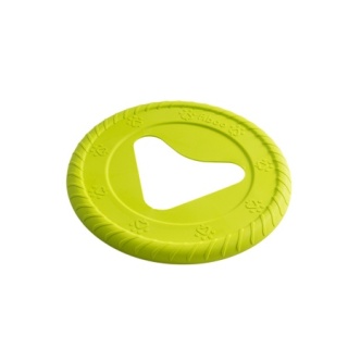 FIBOO FRISBOO ZIELONE, Latający dysk dla aktywnego psa, ŚR. 25CM