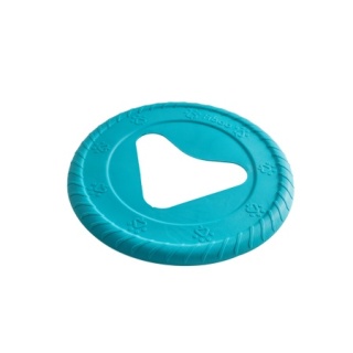 FIBOO FRISBOO NIEBIESKIE, Latający dysk dla aktywnego psa, ŚR. 25CM