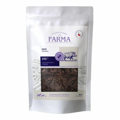Farma Trenerki z Dzika 80g Farma Trenerki z Dzika 80g