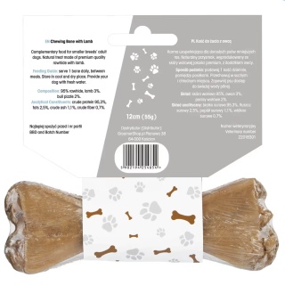 Lovi Food Chewing Bone with Lamb S - kość do żucia dla psa, z owcą 12 cm 55g
