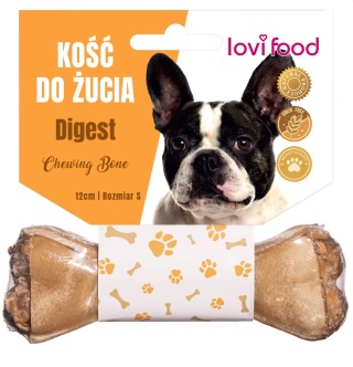 Lovi Food Digest Chewing Bone - kość do żucia dla psa, na trawienie -S 12 cm