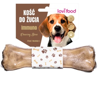 Lovi Food Immuno Chewing Bone - kość do żucia dla psa, na odporność - L 17 cm 115g