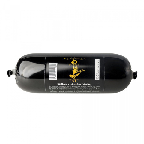 MIRALS ENTE - kiełbasa z mięsa kaczki (400g) MIRALS ENTE - kiełbasa z mięsa kaczki (400g)