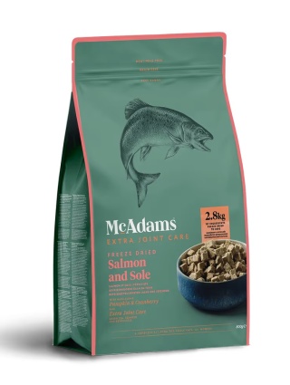 McAdams Cat Freeze Dried Salmon & Sole - liofilizowana karma dla kota, z łososiem i solą