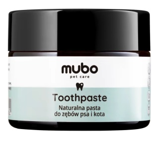 Mubo Toothpaste 50g - naturalna pasta do zębów dla psa i kota