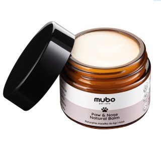 Mubo Paw & Nose Natural Balm 50g - naturalne masełko do łap i nosa dla psa i kota