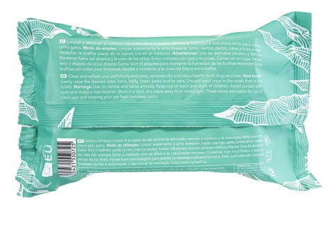PSH Aloe Lover Wipes 40szt. - oczyszczająco-nawilżające chusteczki dla psa i kota, z aloesem PSH Aloe Lover Wipes 40szt. - oczyszczająco-nawilżające chusteczki dla psa i kota, z aloesem