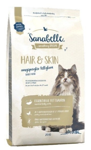 Sanabelle Adult Hair&Skin sucha karma dla kota 400 g