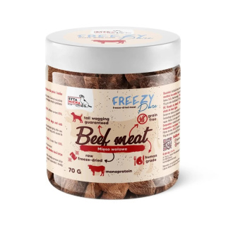 Syta Micha - FREEZY Pure 70g - 100% liofilizowane mięso wołowe