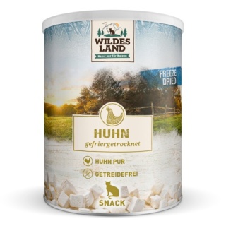 WILDES LAND CAT Huhn - liofilizowane przysmaki z filetu kurczaka dla kotów (160g)