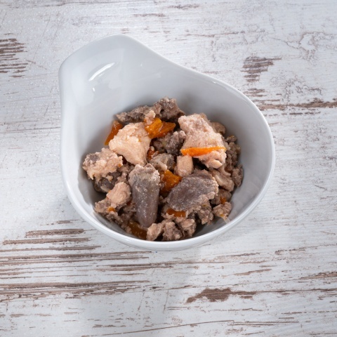 WILDES LAND CAT Ragout Kaninchen Huhn - królik z kurczakiem (180g)