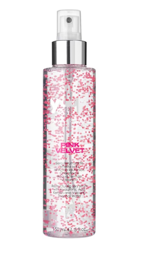 Yuup! Pink Velvet 150ml - odżywcze i nawilżające serum w sprayu, z keratyną i kwasem hialuronowym Yuup! Pink Velvet 150ml - odżywcze i nawilżające serum w sprayu, z keratyną i kwasem hialuronowym