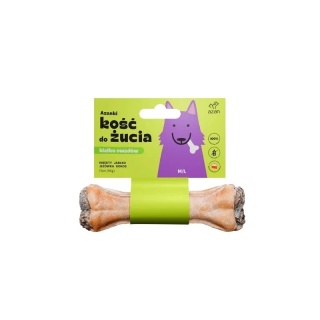 Azanki - Kość do żucia M/L z insektami, jabłkiem, jeżówką i kokosem 17cm