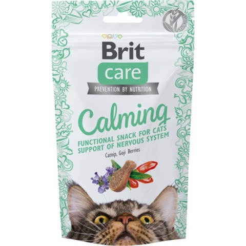 BRIT CARE Cat Snack Calming 50g Relaksujące smaczki dla Kotów