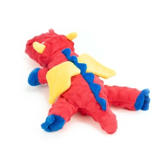BUBA Smok pluszowy czerwony 34cm