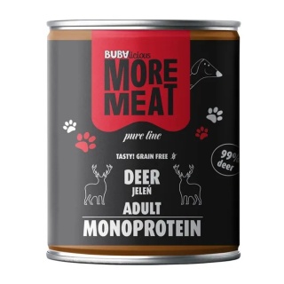 BUBAlicious More Meat mono Pure 800g jeleń