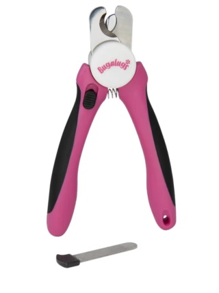 Bugalugs Nail Clippers Small/Medium - obcianaczki do pazurów dla psa i kota, z pilnikiem, małe