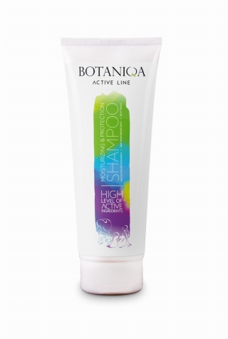 Botaniqa - Active Line, Moisturizing & Protection Shampoo - szampon nawilżający, ułatwiający rozczesywanie, 250 ml