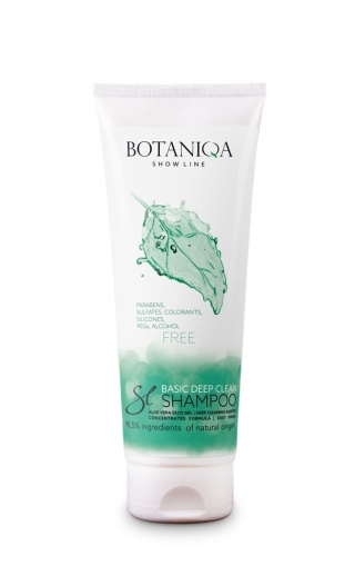 Botaniqa - Show Line Basic Deep Clean Shampoo - skoncentrowany szampon dogłębnie oczyszczający, 250 ml