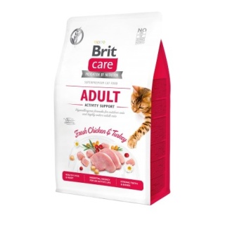 Brit Care - karma dla kotów Adult Kurczak Indyk 400g