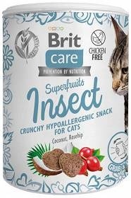 Brit Care Przysmak Superfruits Insect dla kota op. 100g bezzbożowe przysmaki dla kota z insektami