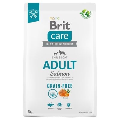 Brit Care Dog Grain-free Adult, łosoś i ziemniaki 12kg