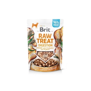 Brit Care - Raw Treat 40g - Digestion - Liofilizowany kurczak i wątroba