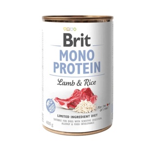 Brit Monoprotein Jagnięcina z Ryżem 400g