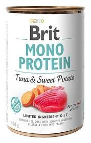 Brit Mono Protein Adult Tuna&Sweet Potato Mokra Karma dla psa 400g tuńczyk batat