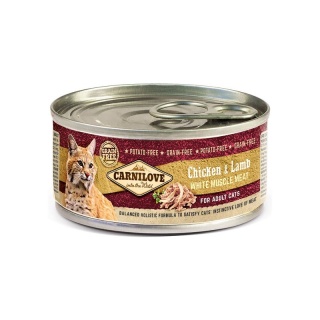 CARNILOVE CAT Adult Chicken and Lamb 100g Kurczak Jagnięcina